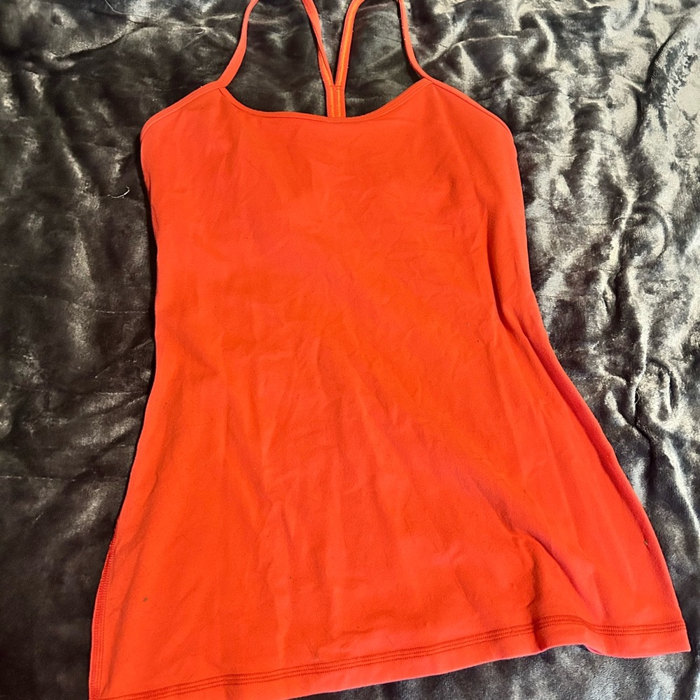 lululemon athletica Vibrant Orange Camisole